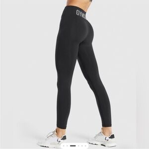 Gymshark Flex Seamless High Rise Black Legging